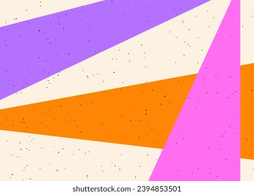 Abstract modern geometric shapes background. Colorful backdrop with abstract elements. Poster design
