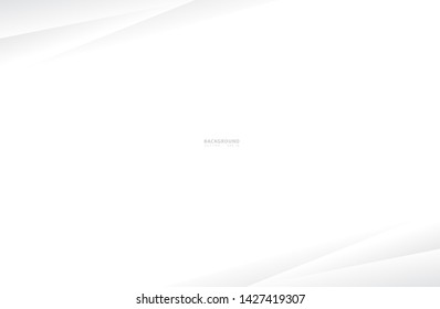 Abstract Modern Geometric stripes Triangles Gradient White and Gray Color Backgrounds. illustration eps 10 - Vector