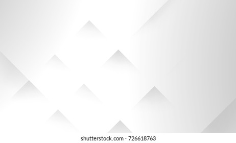 Abstract Modern Geometric stripes Triangles Gradient White and Gray Vector Backgrounds