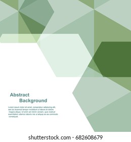 Abstract modern geometric with text design background template for cover, flyers, banners and posters.