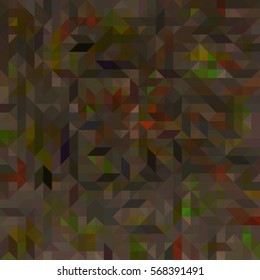abstract modern geometric triangle mosaic background of gray with origami texture, vector illustration