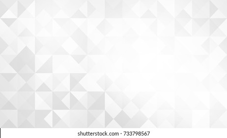 Abstract Modern Geometric Triangles White and Gray Vector Backgrounds