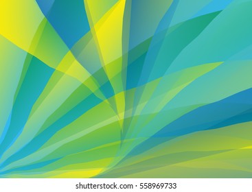 Abstract modern geometrical background with vivid colorful waves. Can be used for presentation, background, invitation, business brochure.
