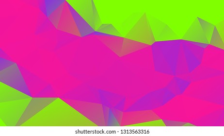 Abstract Modern Geometrical Triangle Vector Background.