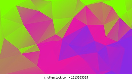 Abstract Modern Geometrical Triangle Vector Background.