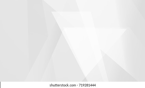 Abstract Modern Geometry White and Gray Vector Background