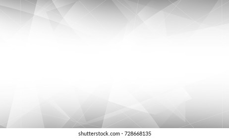Abstract Modern Geometry White and Gray Vector Background