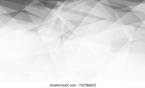 Abstract Modern Geometry White and Gray Vector Background