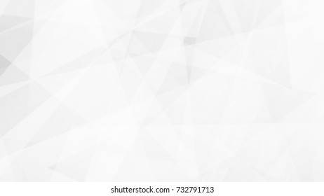 Abstract Modern Geometry White and Gray Vector Background