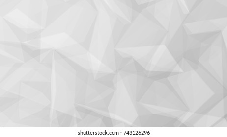 Abstract Modern Geometry White and Gray Vector Background