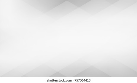 Abstract Modern Geometry White and Gray Vector Background.