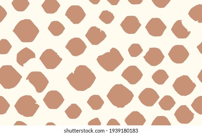 Abstract modern giraffe seamless pattern. Animals trendy background. Colorful decorative vector stock illustration for print, card, postcard, fabric, textile. Modern ornament of stylized skin.
