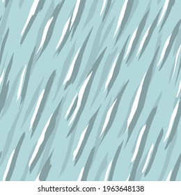 Abstract modern giraffe seamless pattern. Animals trendy background. Blue and black decorative vector stock illustration for print, card, postcard, fabric, textile. Modern ornament of stylized skin.