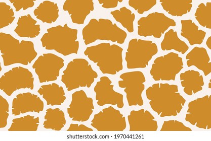 Abstract modern giraffe seamless pattern. Animals trendy background. Colorful decorative vector stock illustration for print, card, postcard, fabric, textile. Modern ornament of stylized skin.
