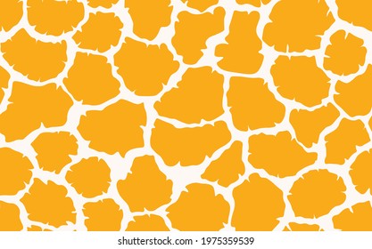 Abstract modern giraffe seamless pattern. Animals trendy background. Colorful decorative vector stock illustration for print, card, postcard, fabric, textile. Modern ornament of stylized skin.