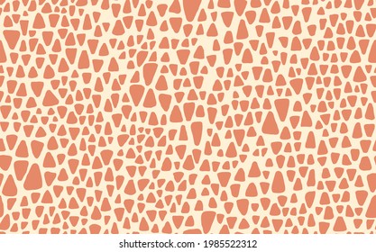 Abstract modern giraffe seamless pattern. Animals trendy background. Colorful decorative vector stock illustration for print, card, postcard, fabric, textile. Modern ornament of stylized skin.