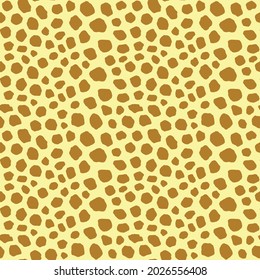 Abstract modern giraffe seamless pattern. Animals trendy background. Colorful decorative vector stock illustration for print, card, postcard, fabric, textile. Modern ornament of stylized skin.