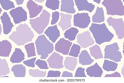 Abstract modern giraffe seamless pattern. Animals trendy background. Colorful decorative vector stock illustration for print, card, postcard, fabric, textile. Modern ornament of stylized skin.