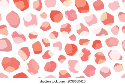 Abstract modern giraffe seamless pattern. Animals trendy background. Colorful decorative vector stock illustration for print, card, postcard, fabric, textile. Modern ornament of stylized skin.