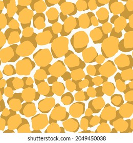 Abstract modern giraffe seamless pattern. Animals trendy background. Colorful decorative vector stock illustration for print, card, postcard, fabric, textile. Modern ornament of stylized skin.