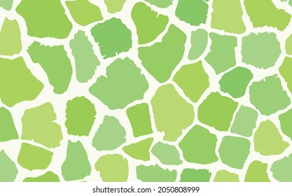 Abstract modern giraffe seamless pattern. Animals trendy background. Colorful decorative vector stock illustration for print, card, postcard, fabric, textile. Modern ornament of stylized skin.