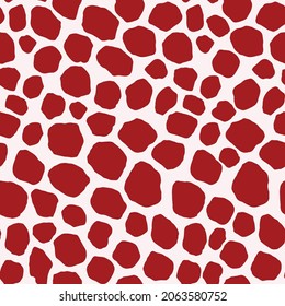 Abstract modern giraffe seamless pattern. Animals trendy background. Colorful decorative vector stock illustration for print, card, postcard, fabric, textile. Modern ornament of stylized skin.