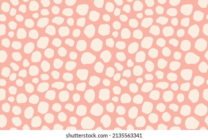 Abstract modern giraffe seamless pattern. Animals trendy background. Colorful decorative vector stock illustration for print, card, postcard, fabric, textile. Modern ornament of stylized skin.