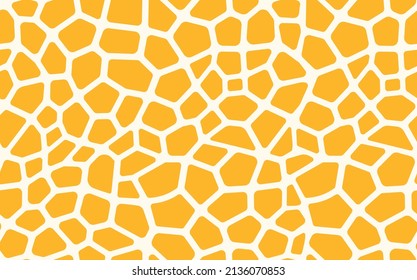 Abstract modern giraffe seamless pattern. Animals trendy background. Colorful decorative vector stock illustration for print, card, postcard, fabric, textile. Modern ornament of stylized skin.