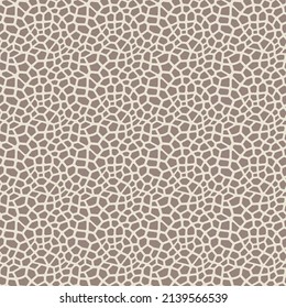 Abstract modern giraffe seamless pattern. Animals trendy background. Colorful decorative vector stock illustration for print, card, postcard, fabric, textile. Modern ornament of stylized skin.