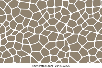 Abstract modern giraffe seamless pattern. Animals trendy background. Colorful decorative vector stock illustration for print, card, postcard, fabric, textile. Modern ornament of stylized skin.