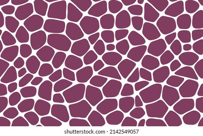 Abstract modern giraffe seamless pattern. Animals trendy background. Colorful decorative vector stock illustration for print, card, postcard, fabric, textile. Modern ornament of stylized skin.