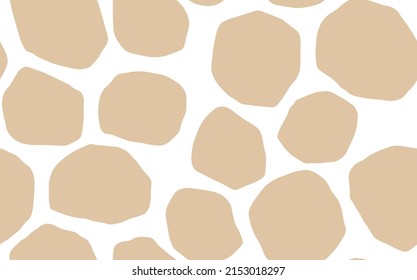 Abstract modern giraffe seamless pattern. Animals trendy background. Colorful decorative vector stock illustration for print, card, postcard, fabric, textile. Modern ornament of stylized skin.