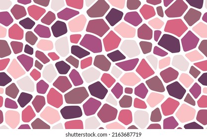 Abstract modern giraffe seamless pattern. Animals trendy background. Colorful decorative vector stock illustration for print, card, postcard, fabric, textile. Modern ornament of stylized skin.