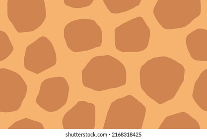 Abstract modern giraffe seamless pattern. Animals trendy background. Colorful decorative vector stock illustration for print, card, postcard, fabric, textile. Modern ornament of stylized skin.