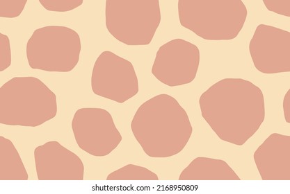 Abstract modern giraffe seamless pattern. Animals trendy background. Colorful decorative vector stock illustration for print, card, postcard, fabric, textile. Modern ornament of stylized skin.