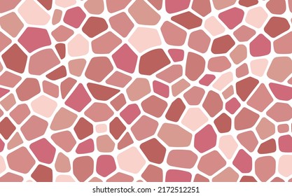 Resumen de la jirafa moderna sin fisuras. Los animales están de moda. Ilustración decorativa de material vectorial colorida para impresión, tarjeta, postal, tela, textil. Ornamento moderno de piel estilizada.