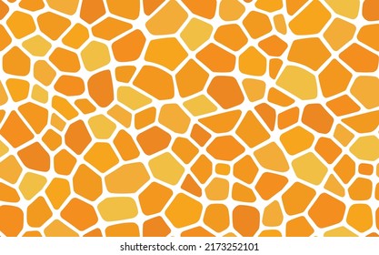 Abstract modern giraffe seamless pattern. Animals trendy background. Colorful decorative vector stock illustration for print, card, postcard, fabric, textile. Modern ornament of stylized skin.