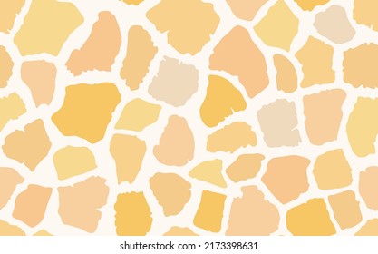 Abstract modern giraffe seamless pattern. Animals trendy background. Colorful decorative vector stock illustration for print, card, postcard, fabric, textile. Modern ornament of stylized skin.