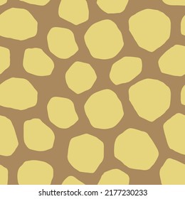 Abstract modern giraffe seamless pattern. Animals trendy background. Colorful decorative vector stock illustration for print, card, postcard, fabric, textile. Modern ornament of stylized skin.