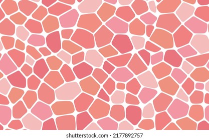 Abstract modern giraffe seamless pattern. Animals trendy background. Colorful decorative vector stock illustration for print, card, postcard, fabric, textile. Modern ornament of stylized skin.