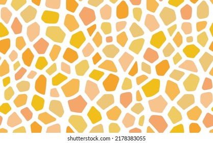 Abstract modern giraffe seamless pattern. Animals trendy background. Colorful decorative vector stock illustration for print, card, postcard, fabric, textile. Modern ornament of stylized skin.