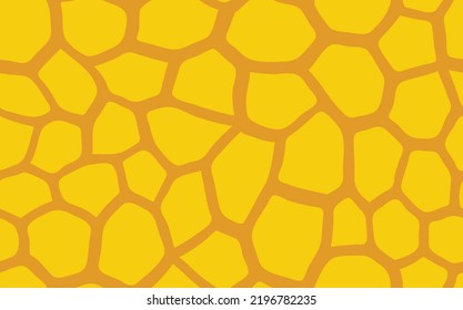 Resumen de la jirafa moderna sin fisuras. Los animales están de moda. Ilustración decorativa de material vectorial colorida para impresión, tarjeta, postal, tela, textil. Ornamento moderno de piel estilizada.