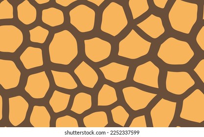 Abstract modern giraffe seamless pattern. Animals trendy background. Colorful decorative vector stock illustration for print, card, postcard, fabric, textile. Modern ornament of stylized skin.