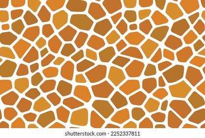 Abstract modern giraffe seamless pattern. Animals trendy background. Colorful decorative vector stock illustration for print, card, postcard, fabric, textile. Modern ornament of stylized skin.