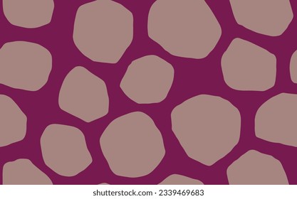 Abstract modern giraffe seamless pattern. Animals trendy background. Colorful decorative vector stock illustration for print, card, postcard, fabric, textile. Modern ornament of stylized skin.