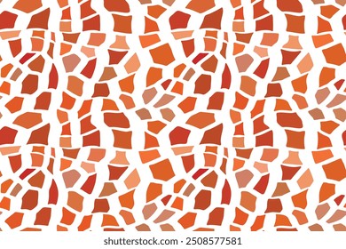 Abstract modern giraffe seamless pattern. Animals trendy background. Colorful decorative vector stock illustration for print, card, postcard, fabric, textile. Modern ornament of stylized skin.