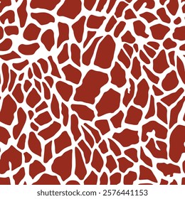 Abstract modern giraffe seamless pattern. Animals trendy background. Colorful decorative vector stock illustration for print, card, postcard, fabric, textile. Modern ornament of stylized skin.