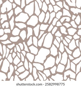 Abstract modern giraffe seamless pattern. Animals trendy background. Colorful decorative vector stock illustration for print, card, postcard, fabric, textile. Modern ornament of stylized skin.