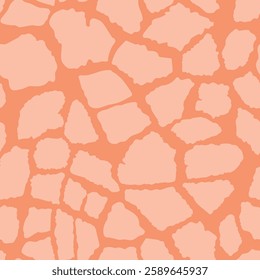 Abstract modern giraffe seamless pattern. Animals trendy background. Colorful decorative vector stock illustration for print, card, postcard, fabric, textile. Modern ornament of stylized skin.