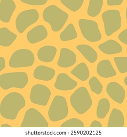 Abstract modern giraffe seamless pattern. Animals trendy background. Colorful decorative vector stock illustration for print, card, postcard, fabric, textile. Modern ornament of stylized skin.